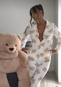 Pijama de Algodão Ursinhos Feminino – Segredos Íntimos